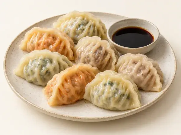 7–10. 蒸饺（Jjin-mandu · 찐만두）