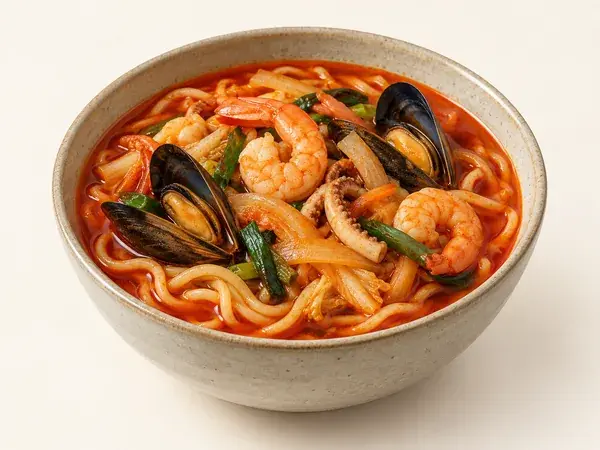 29. 辣海鲜面（Jjamppong · 짬뽕）