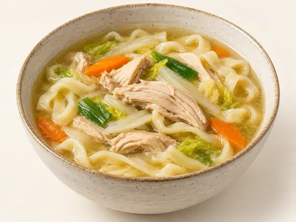 79. 鸡肉刀切面（Dak-kalguksu · 닭칼국수）