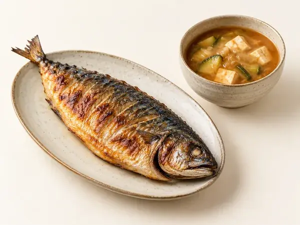 Grilled Mackerel Set