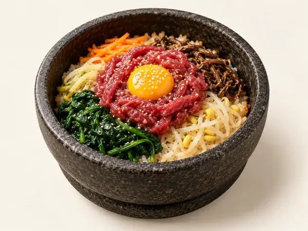 Beef Tartare Dolsot Bibimbap