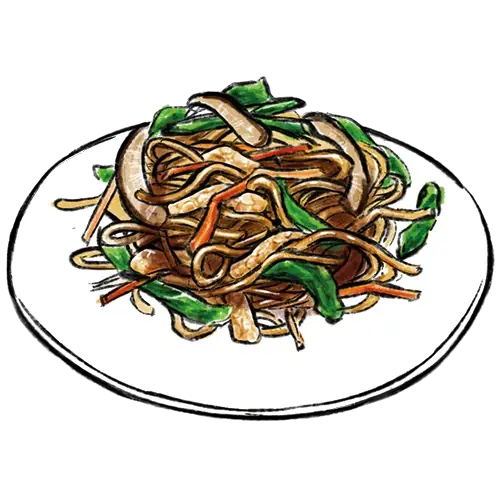43. Japche (vegetarisch)