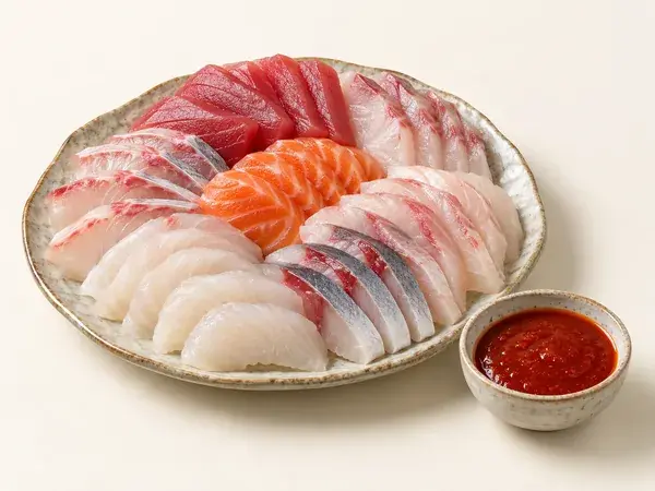 80. 什锦生鱼片(Modum-sashimi · 모둠회)